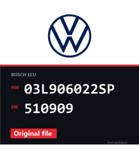 VW Amarok 03L906022SP 510909 original ECU file