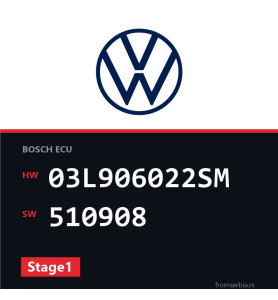 VW Amarok 03L906022SM 510908 Stage1 tuning file