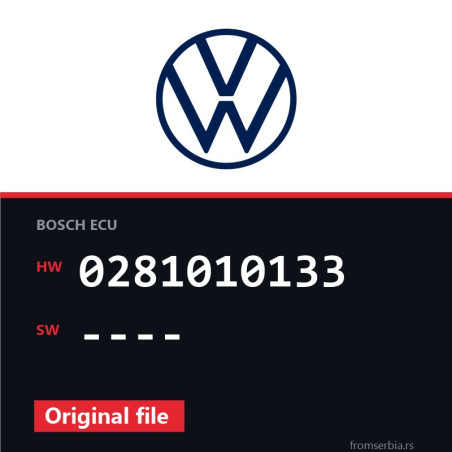 VW Beetle 0281010133 ---- original ECU file