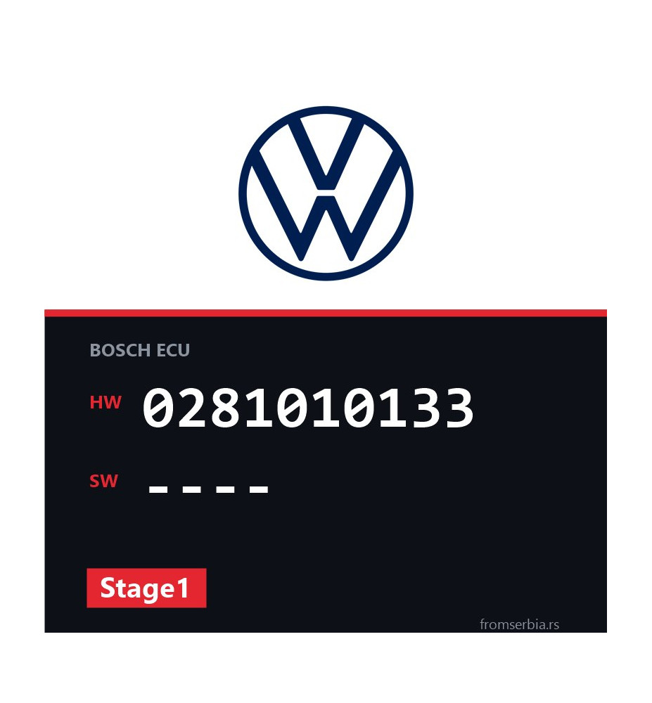 VW Beetle 0281010133 ---- Stage1 tuning file
