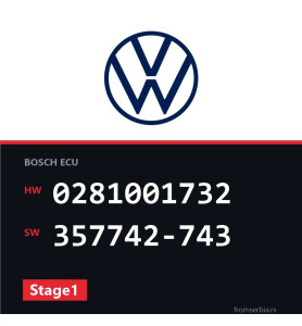 VW Beetle 0281001732 357742-743 Stage1 tuning file