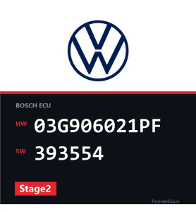 VW Caddy 03G906021PF 393554 Stage2 tuning file