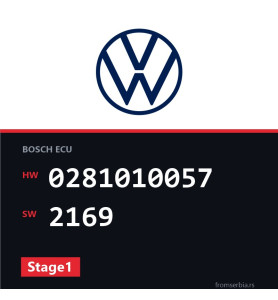 VW Crafter 0281010057 2169 Stage1 tuning file
