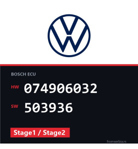 VW Crafter 074906032 503936 Stage1 / Stage2 tuning file