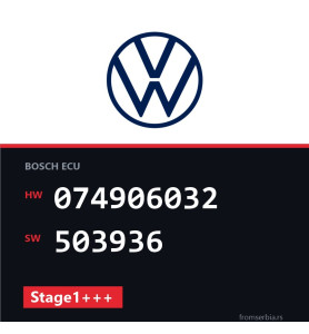 VW Crafter 074906032 503936 Stage1+++ tuning file