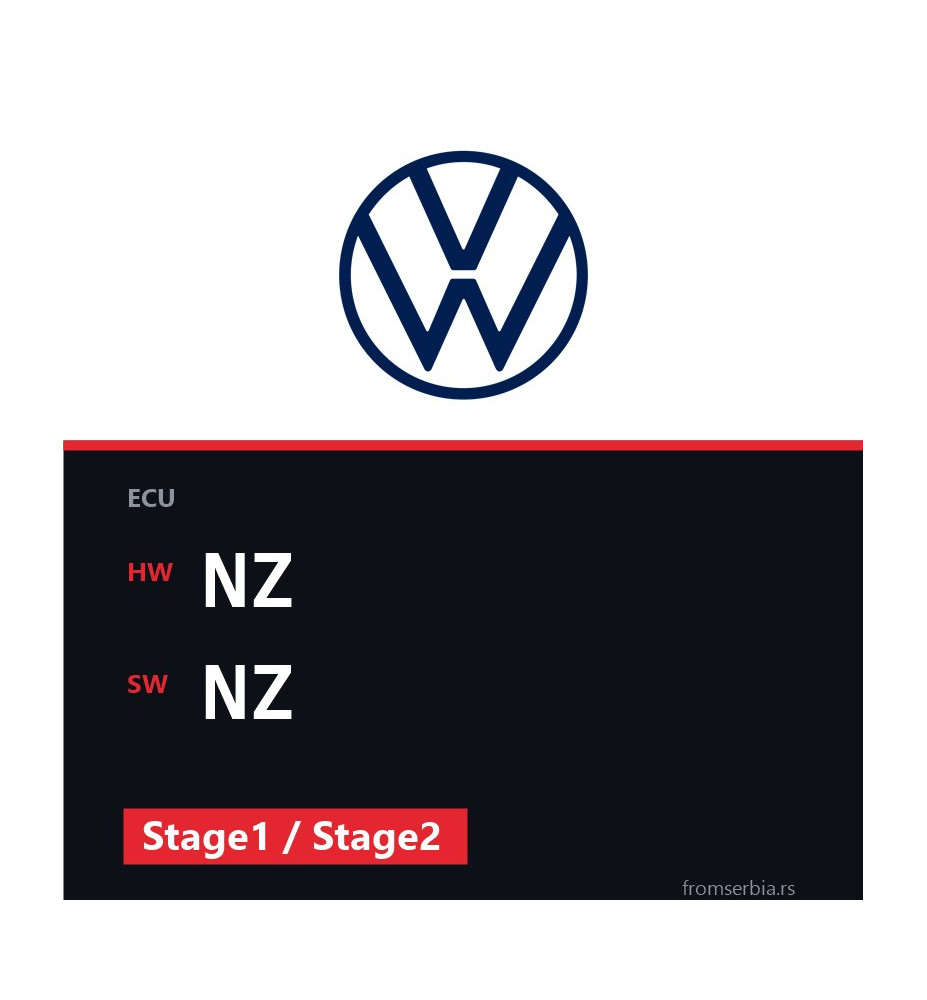 VW Golf2 NZ NZ Stage1 / Stage2 tuning file