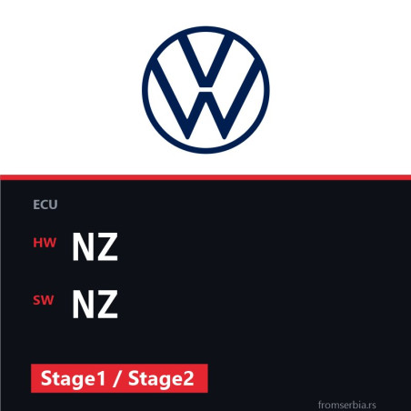 VW Golf2 NZ NZ Stage1 / Stage2 tuning file