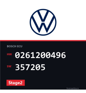 VW Golf3 0261200496 357205 Stage2 tuning file
