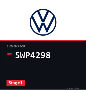 VW Golf3 5WP4298 Stage1 tuning file