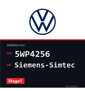 VW Golf3 5WP4256 Siemens-Simtec Stage1 tuning file
