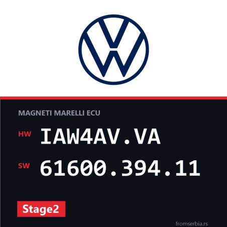 VW Golf4 IAW4AV.VA 61600.394.11 Stage2 tuning file