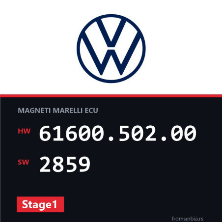 VW Golf4 61600.502.00 2859 Stage1 tuning file