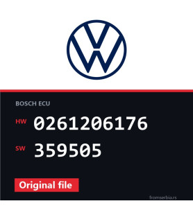 VW Golf4 0261206176 359505 original ECU file