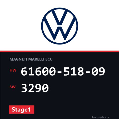 VW Golf4 61600-518-09 3290 Stage1 tuning file