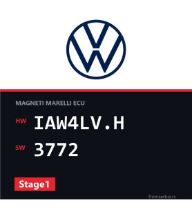 VW Golf4 IAW4LV.H 3772 Stage1 tuning file