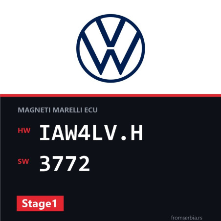 VW Golf4 IAW4LV.H 3772 Stage1 tuning file