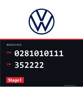 VW Golf4 0281010111 352222 Stage1 tuning file