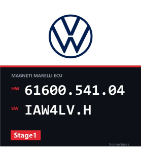 VW Golf4 61600.541.04 IAW4LV.H Stage1 tuning file