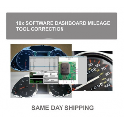 SOFTWARE TO CORRECT THE MILEAGE - 10pcs