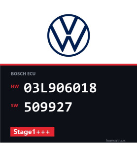 VW Golf 03L906018 509927 Stage1+++ tuning file