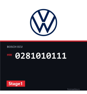 VW Golf4 0281010111 Stage1 tuning file