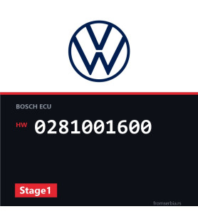 VW LT35 0281001600 Stage1 tuning file