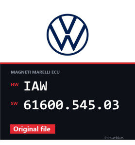 VW Lupo IAW 61600.545.03 original ECU file