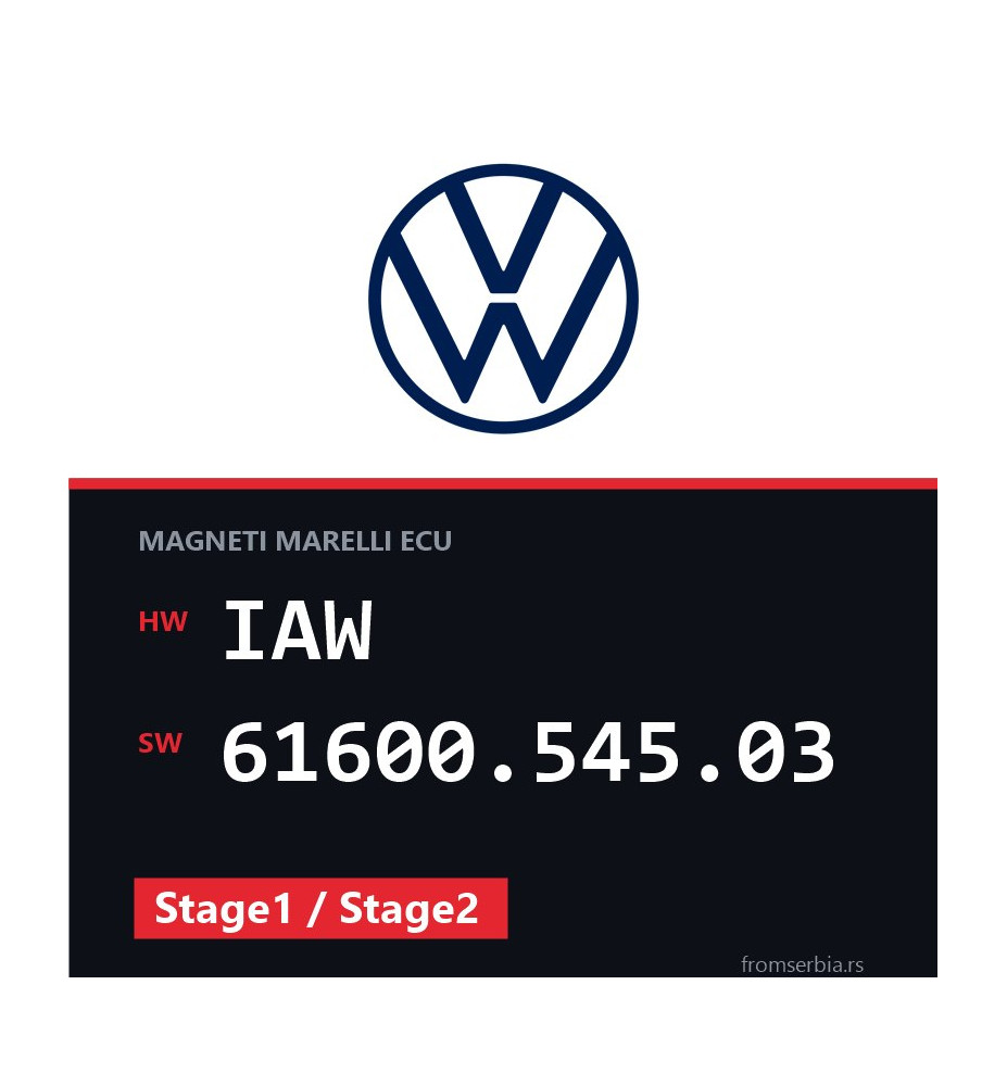 VW Lupo IAW 61600.545.03 Stage1 / Stage2 tuning file