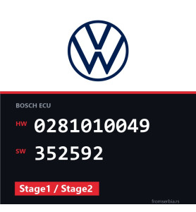VW Lupo 0281010049 352592 Stage1 / Stage2 tuning file