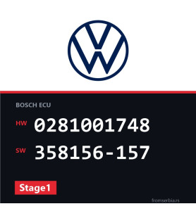 VW Lupo 0281001748 358156-157 Stage1 tuning file