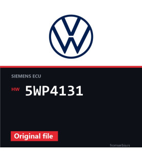 VW Passat 5WP4131 original ECU file