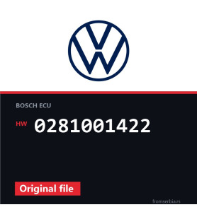 VW Passat 0281001422 original ECU file