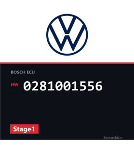VW Passat 0281001556 Stage1 tuning file