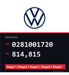 VW 0281001720 814,815 Stage1 / Stage2 / Stage3 / Stage4 / Stage5 file