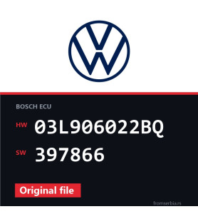 VW Passat 03L906022BQ 397866 original ECU file