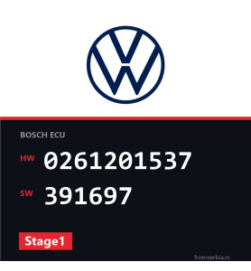 VW Passat 0261201537 391697 Stage1 tuning file