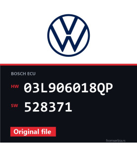 VW Passat 03L906018QP 528371 original ECU file