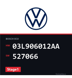 VW Passat 03L906012AA 527066 Stage1 tuning file