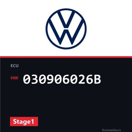 VW Polo 030906026B Stage1 tuning file