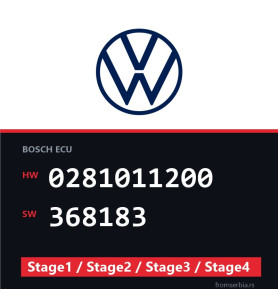 VW 0281011200 368183 Stage1 / Stage2 / Stage3 / Stage4 file