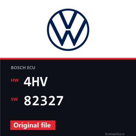 VW Polo 4HV 82327 original ECU file