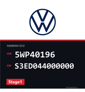 VW Polo 5WP40196 S3ED044000000 Stage1 tuning file
