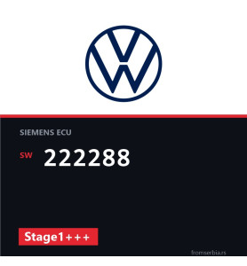 VW Polo 222288 Stage1+++ tuning file