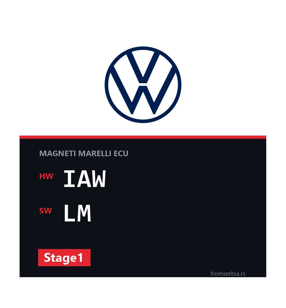 VW Polo IAW LM Stage1 tuning file