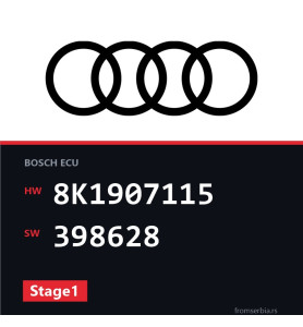 Audi A4 8K1907115 398628 Stage1 tuning file