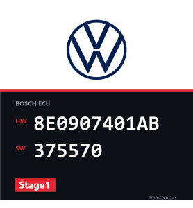 VW Touareg 8E0907401AB 375570 Stage1 tuning file