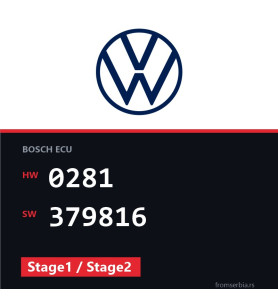 VW Touareg 0281 379816 Stage1 / Stage2 tuning file