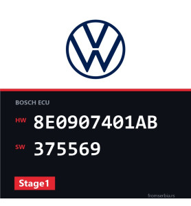 VW Touareg 8E0907401AB 375569 Stage1 tuning file