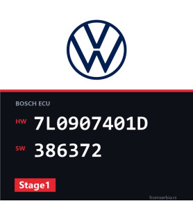VW Touareg 7L0907401D 386372 Stage1 tuning file
