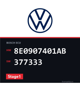 VW Touareg 8E0907401AB 377333 Stage1 tuning file